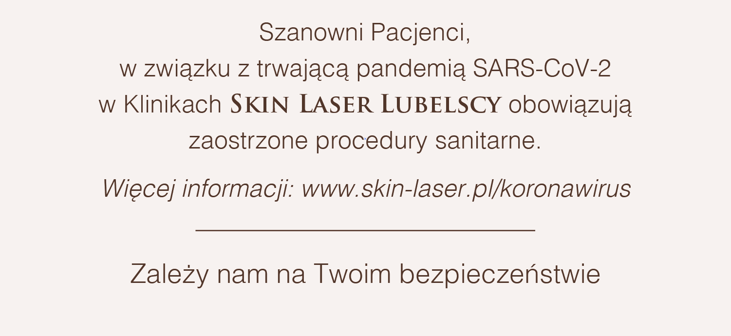 Procedury sanitarne obowiązujące podczas pandemii SARS-COV-2